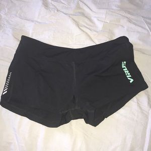 Virus booty shorts